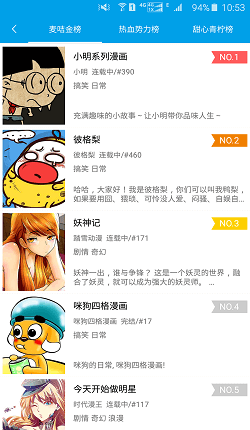 呱呱漫画app