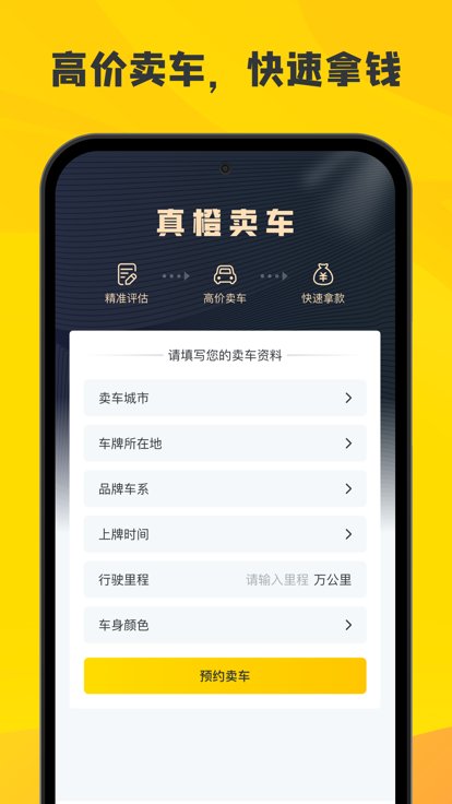 真橙二手车app