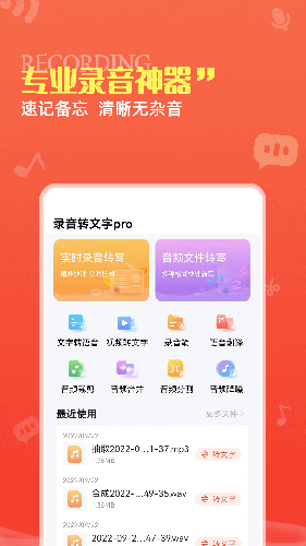 录音转文字proapp