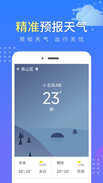 流云气象预报app